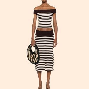 Frankies Bikinis x Bella Hadid Tucker Skirt Set